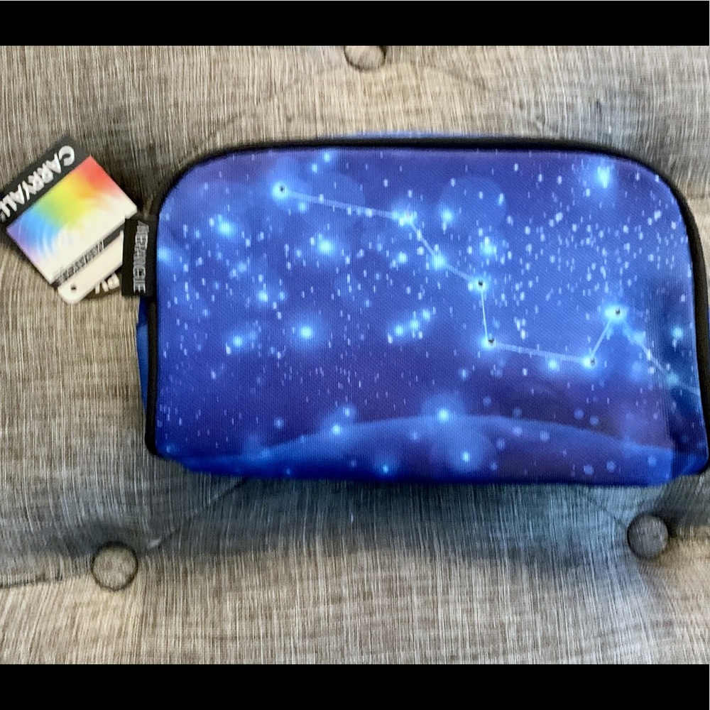 NWT Merangue cosmic LED Light-up carry all /Pencil